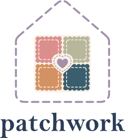 Patchwork home logo