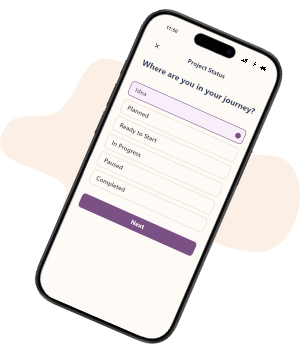 Project milestones in Patchwork app